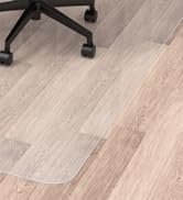 Blvornl Office Chair Mat for Hard Wood Floor, Sturdy Plastic Protector Floor Mat for Office Chair...