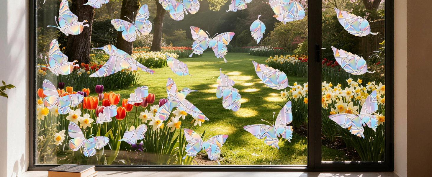 Window Decals to Prevent Bird Strikes