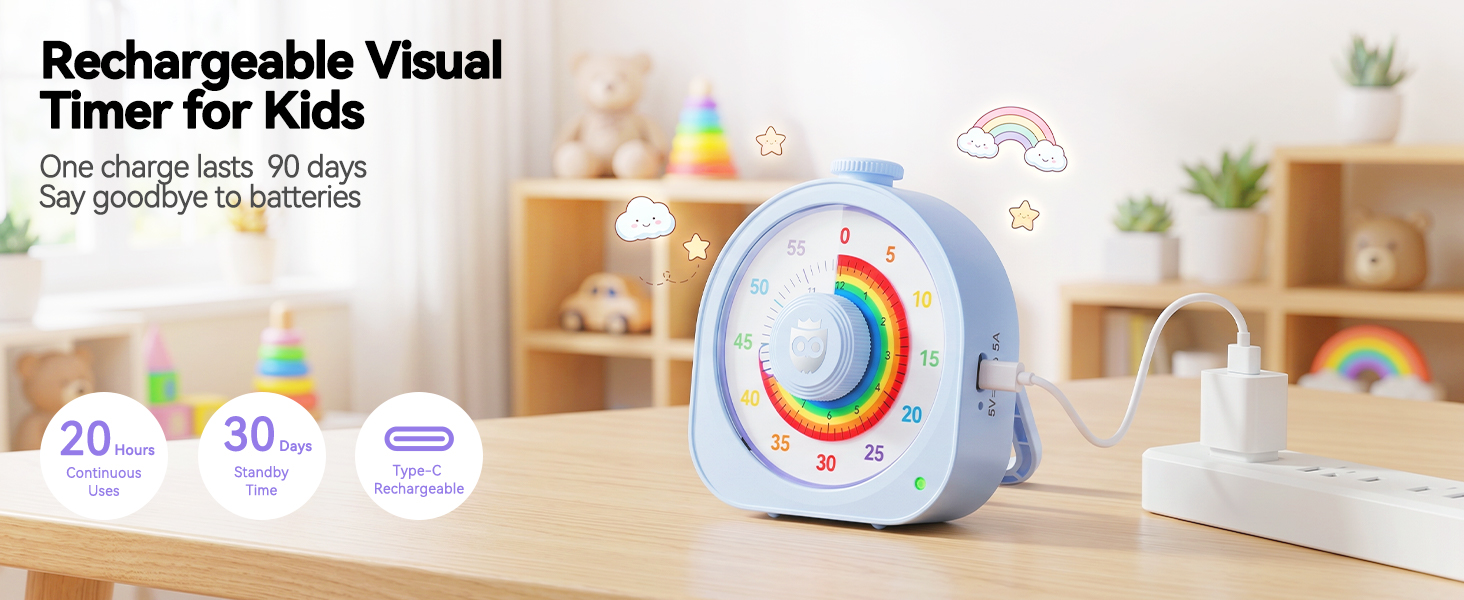 rechargeable timer