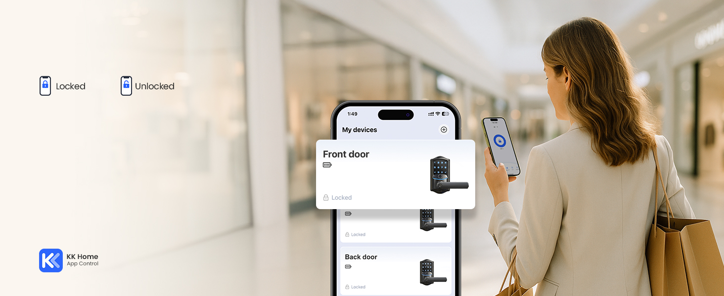 fingerprint door lock