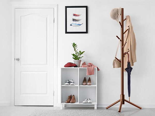 Wooden Coat Rack