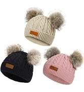 Century Star Baby Girl Hats Winter Cute Baby Beanie for Girls Boys Knit Baby Hats Warm Infant Tod...