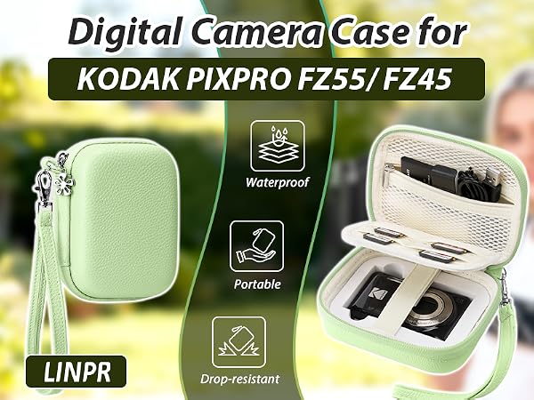 kodak pixpro fz55 case fz45 camkory digital camera cases compact carrying hard shell cute bag canon