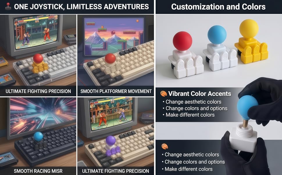 Keyboard Joystick Keycap