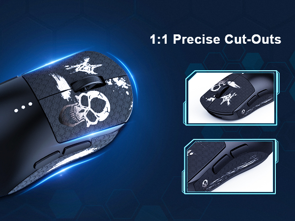 updated 3m glue effectively prevents the mouse grip tape from shifting.