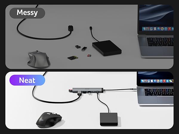 usb-c hub type c to usb adapter
