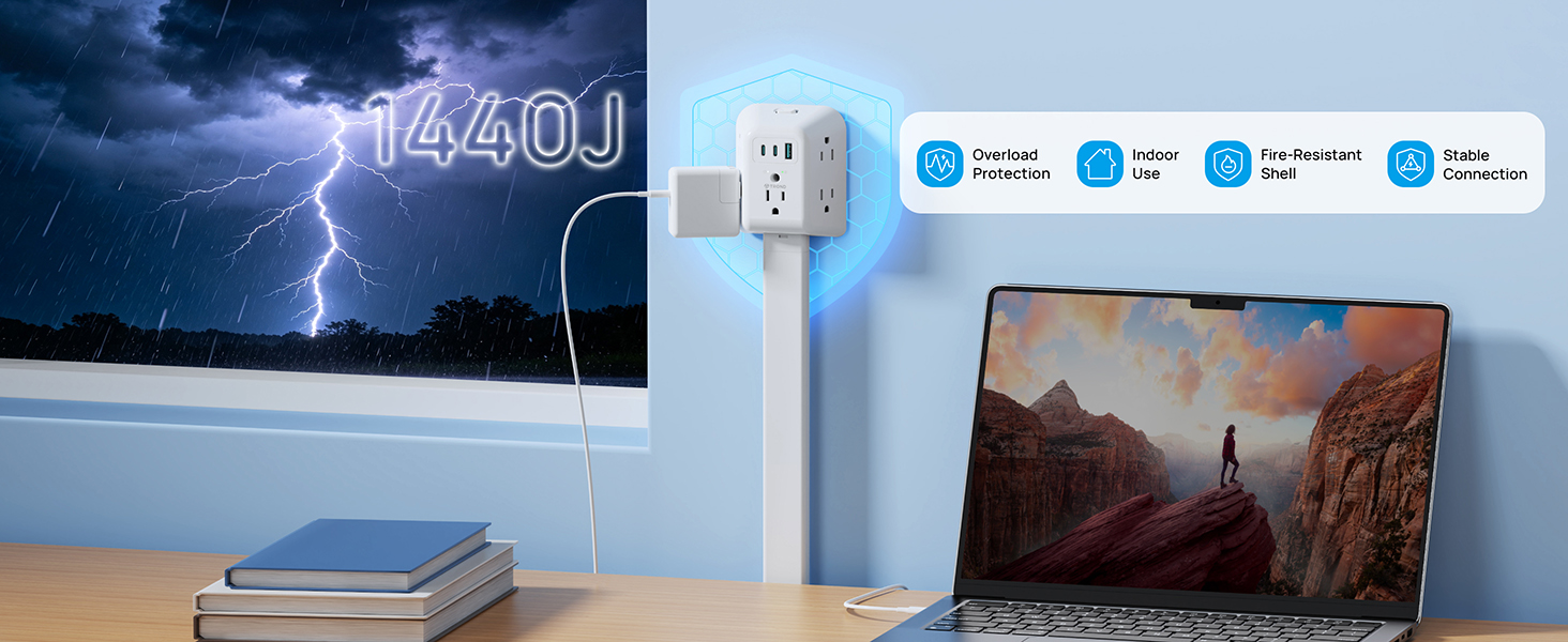 surge protector outlet