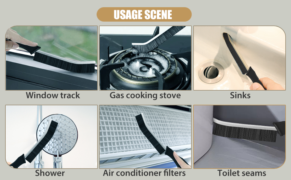 crack and crevice cleaning tool