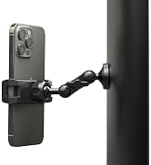 WUITIN Gym Magnetic Phone Holder Mount,360 Adjustable, Magnet Base Phone Mount, Attracts to Ferro...