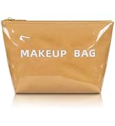 getgto Makeup Bag for Women, Portable Waterproof Cute Cosmetic Bags, Skincare Makeup Case Pouch w...