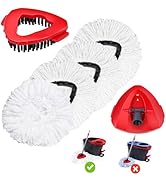 Wa.IE Jiemi 4 Pack Spin Mop Replacements Head Compatible with Oceda EasyWring 1-Tank System,Micro...