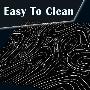 topographic mouse pad