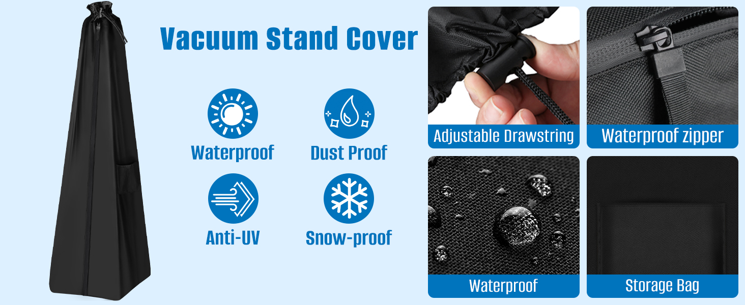 vacuum cover upright