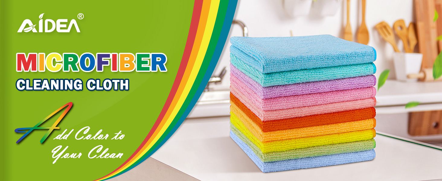 AIDEA Microfiber Cleaning Cloth