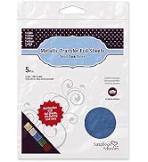 Scrapbook Adhesives by 3L Metallic Transfer foil Sheets, 5x4in/126x101mm, Various