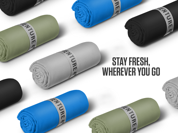 travel towel by VENTURE 4TH