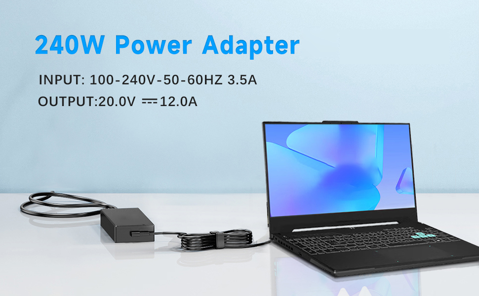240W Laptop Charger