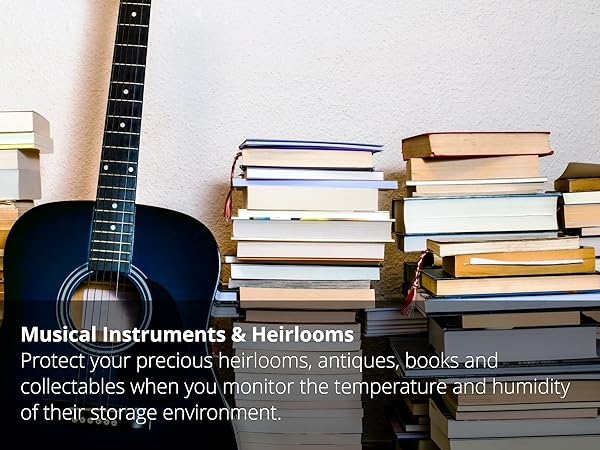 musical instruments and heirlooms storage