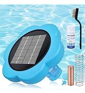 Toodour Solar Pool Ionizer, Floating Pool Cleaner for Swimming Pools Up to 45,000 Gallons, Latest...