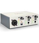 Synido Solo USB C Audio Interface for Recording Music, Streaming, Podcasting with XLR, Line Input...