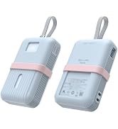Silicone Case for Anker Zolo Power Bank (20,000mAh 30W) A1681/A1688H11 Protective Cover with Lany...