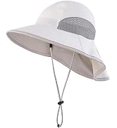 Connectyle Kids Sun Hat Adjustable Fishing Hat for Boys Grils Breathable UPF 50+ Protection Outdo...