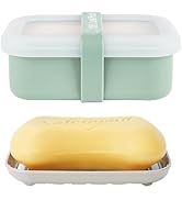 Compact Leakproof Travel Soap Case with Lid & Silicone Strap - Portable Draining Soap Bar Holder ...