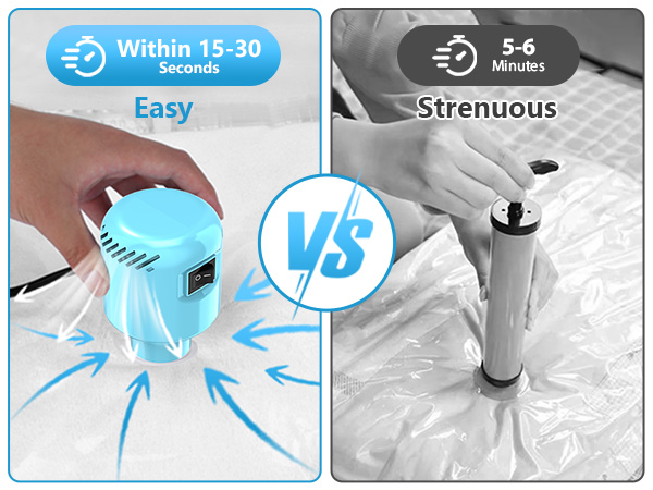 electric pump for vacuum storage bags