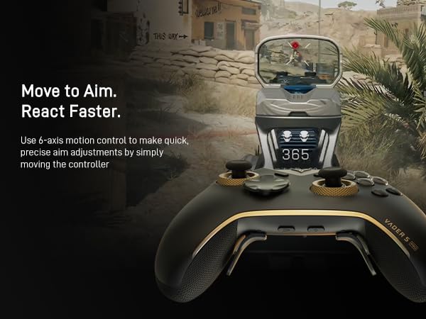 vader 5 pro pc controller Gyro funtion