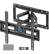 Pipishell Full Motion TV Wall Mount Height Adjustable for 26–65 inch TVs | TV Mount with Dual Arm...