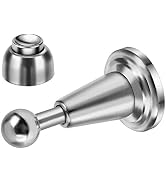 Door Stopper,4 Pack Magnetic Door Stop, Soft-Catch Magnetic Door Catch, Door Hold Open, Stainless...