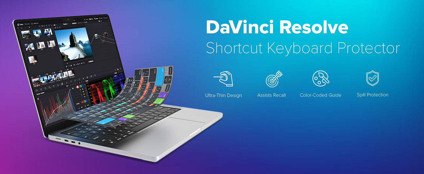Over 120 Essential Shortcuts for BlackMagic DaVinci Resolve