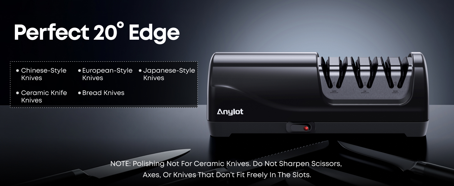 20° Precision Angle Electric Knife Sharpene