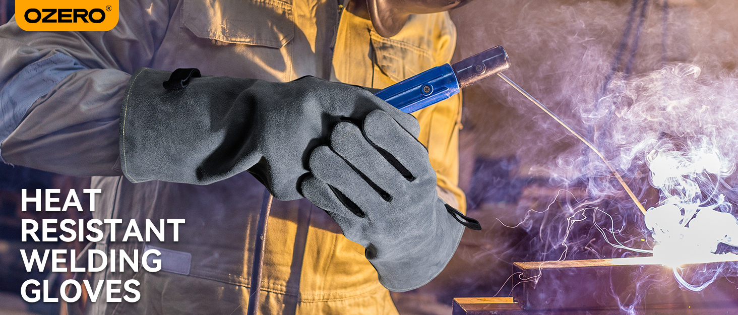 leather grilling gloves for men mig stick welding gloves for men women