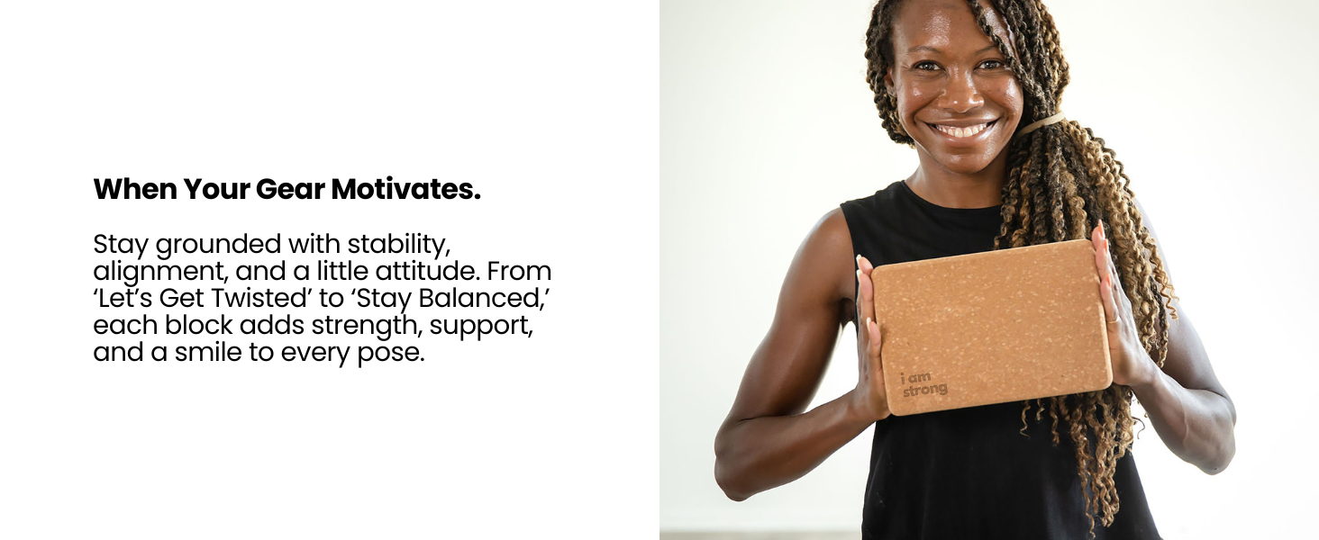 Supportive & Sturdy yoga blocks