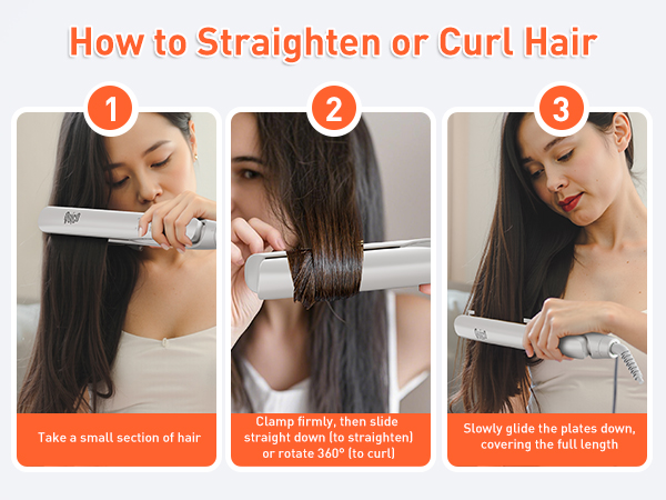 travel hair straightener