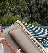 wood hammock stand with hammock