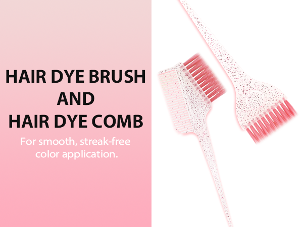 hair bleach dye kit set salon tools supplies essentials bowls comb brushes color women hairstylist