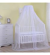 Cdycam Baby Infant Toddler Bed Dome Cots Mosquito Netting Hanging Bed Net Mosquito Bar Frame Pala...