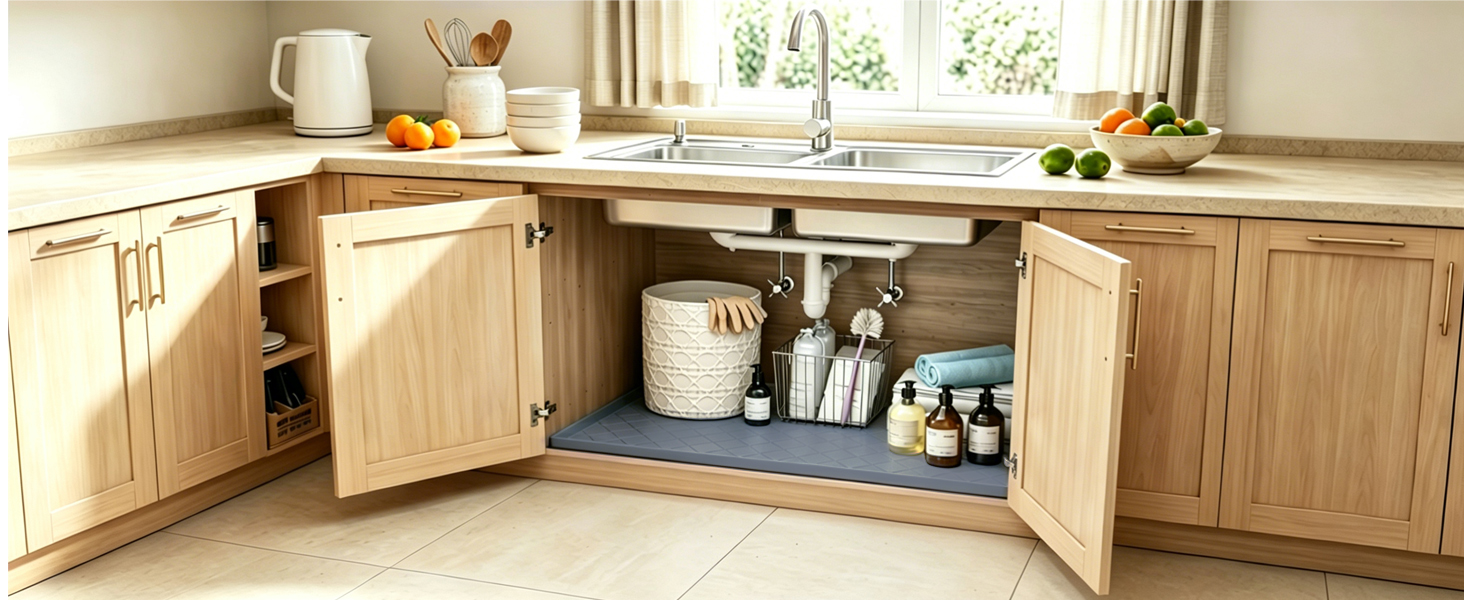 under sink mats for kitchen waterproof, cat mat, shoe mat, dog water mat,sink matt for kitchen sink