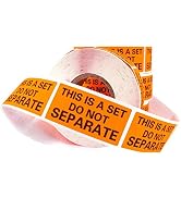 Super Sticky 3 Pack This Is A Set Do Not Separate Labels. Perforated 1x2in Self Adhesive, Sold As...