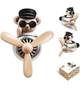 Bear Pilot Car Fresheners Vent Clip Cute Teddy New Car Scent Automotive Air Fresheners Cartoon Ai...