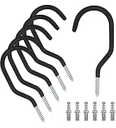 KURUI Bike Hooks for Garage Wall, 6 Pack Heavy Duty Bicycle Hangers for Hanging with PVC Coating,...