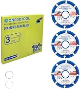 ONEGOTOOL 3 inch Diamond Cutting Wheels for Angle Grinder Discs Metal Saw Blades Applied to Stain...