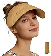 Sukeen Women's Adjustable Fit Runners Lightweight Comfort Performance Visor, Sports Sun Visor One...