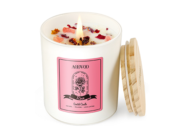 Rose Candles for Home Scented