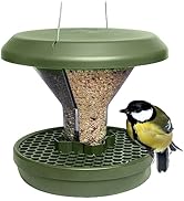 SWISSINNO Bird Feeder Davos Smart Birds. Feed Birds, not Rodents! Robust & Reliable for Hanging. ...