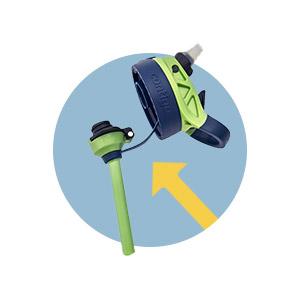 Detachable straw