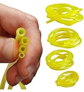 4 Sizes Assoreted Fuel Line Hose Replacement Tubing for Two Stroke / 2 Cycle Small Enginge Power ...