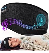 LC-dolida Sleep Headphones Bluetooth Headband, Headband Headphones Wireless Earphones Hi-Fi Music...